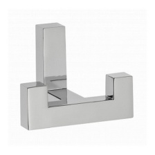 Крючок 2-х рожковый 2127 А хром (Китай)