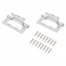 Петля-бабочка Aллюр 100/75 2ВВ Блистер коробка  хром (Китай)