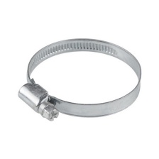 Хомут червячный, цинк 20-32мм, шир.9мм