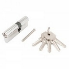 Цилиндровый механизм MAXI Locks EN70 k\k (хром)
