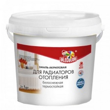 Эмаль акриловая д/радиаторов отопления (1кг)