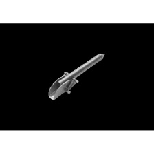 Упор воротный Домарт 200 мм (серый металик) (Китай)