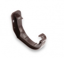 Кронштейн ПВХ RE130-A-HP----A Galeco Графит RAL 7021 пвх