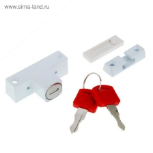 Замок накладной Аллюр ЗНБ-1А Детский блокирующий на окна (Россия)