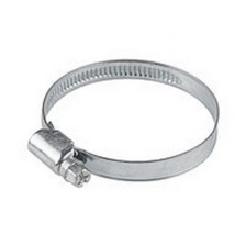 Хомут червячный, цинк 8-12мм, шир.9мм