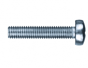 Винт полусфера М6х40, цинк