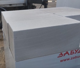 Блоки газосиликатные из ячеистого бетона стеновые кат.1 Д-500 (250*250*625) Забудова