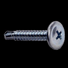 Саморез с прессшайбой 4,2х75, сверло, цинк