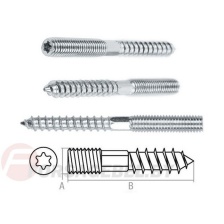 Шуруп-шпилька М8х80, цинк