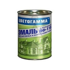 Эмаль ПФ-115 белая ТУ 1.8кг