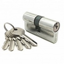 Цилиндровый механизм Soller Zn f5 60 мм хром 5 кл