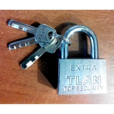 Замок навесной Талан 60 мм L ((длинная дужка) (Китай)