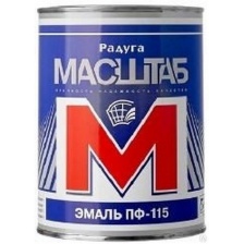 Эмаль ПФ-115 красная ТУ 1.8кг