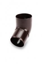 Колено 67° 80 мм ПВХ GALECO (Все цвета) пвх