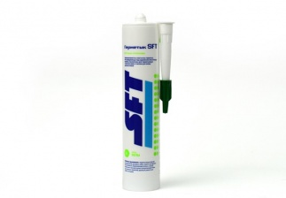 Герметик санитарный прозрачный, 280мл SFT