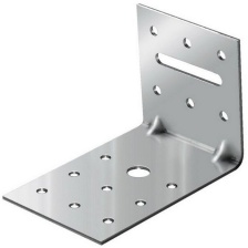 Уголок крепежный перфорированный 60х60х100