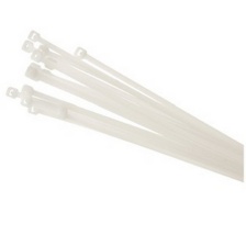 Хомут 3,6х200 нейлон белый (100шт) Navigator 71 042, РФ