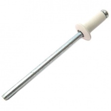 Заклепка вытяжная алюминий/сталь 4,0*10 (9003)