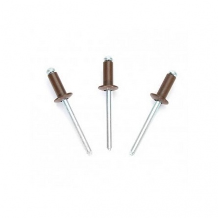 Заклепка вытяжная алюминий/сталь 4,0*10 (8017) фото 1