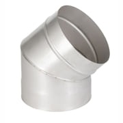 Колено 45° для дымохода фото 1