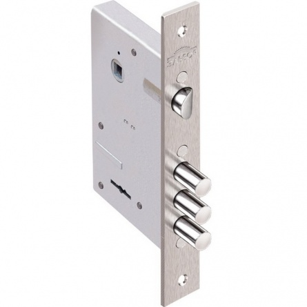 Замок врезной Эльбор 1.04.27.5.1 Кремень цинк б/мех м/о 85 (Россия) фото 1