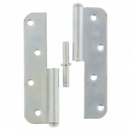 Петля накл. ПН1-85 б/покр правая (Россия) фото 1