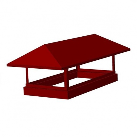 Зонт Вытяжной в сборе, Пэ (Все цвета) фото 1