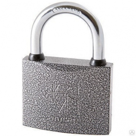 Замок висячий Аллюр ВС1Ч-375 полимер фото 1