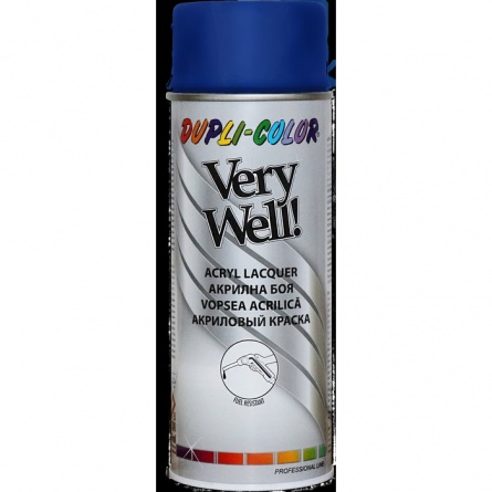 Эмаль аэрозольная краска Very Well RAL5002 400мл фото 1
