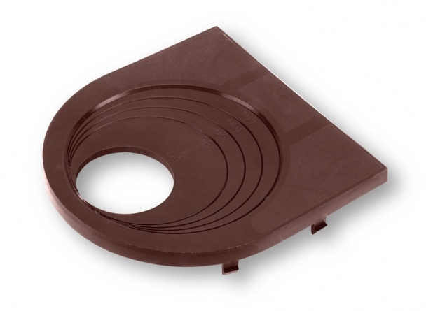 Клапан под трубу к отстойнику GALECO (все цвета) пвх фото 1