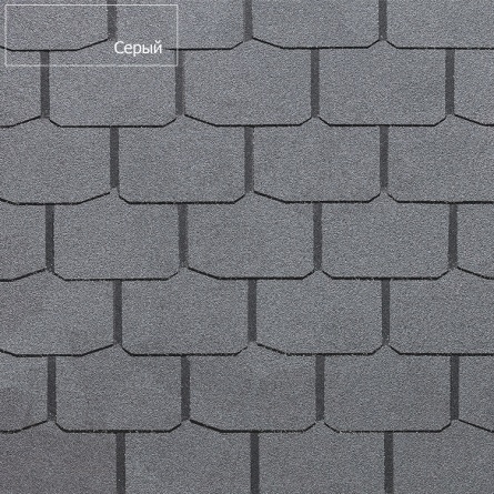 Битумная черепица DOCKE, коллекция КРОНА, (коричневый) фото 3