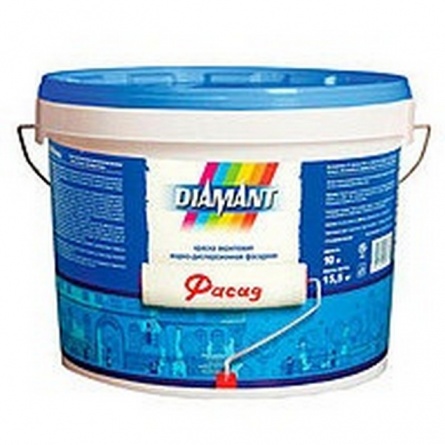 Краска акриловая в/д Diamant Фасад onyx 115 фото 1