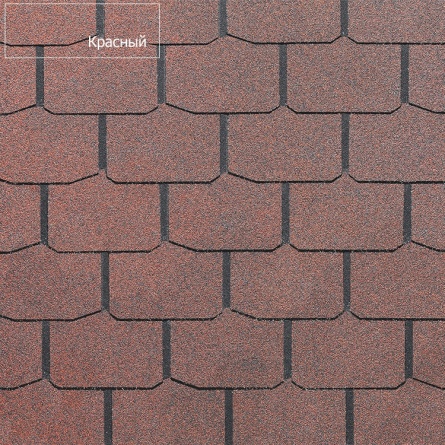 Битумная черепица DOCKE, коллекция КРОНА, (коричневый) фото 1