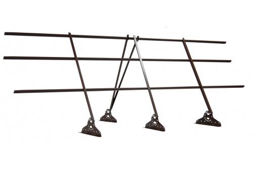 Ограждение кровельное Grand Line 1,2х3 RAL 8017 фото 1