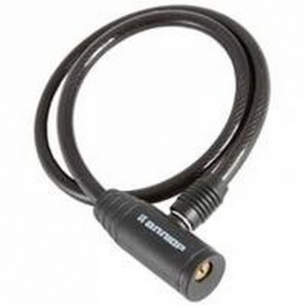 Замок велосипедный Аллюр ВС-Т 8 (650 мм) с тросом (Китай) фото 1