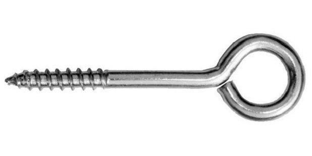 Крючок металлический круглый 5х50 фото 1