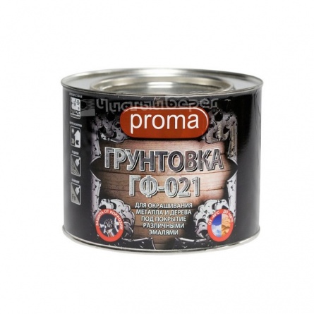 Грунтовка ГФ-021 сер,1,8кг фото 1
