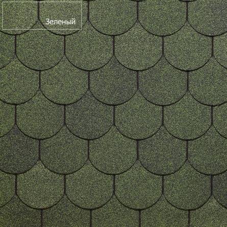 Битумная черепица DOCKE, коллекция КОЛЬЧУГА, (коричневый) фото 3