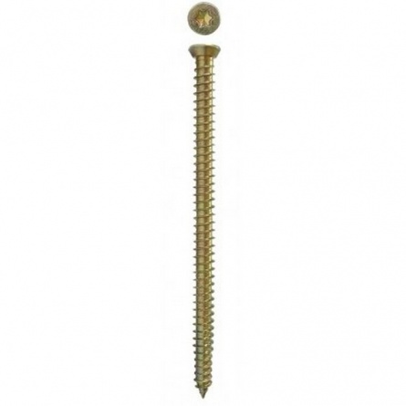 Шуруп по бетону 7,5х202 желтый цинк фото 1