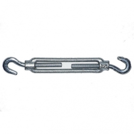 Талреп М8х110, крюк-крюк, оцинк фото 1