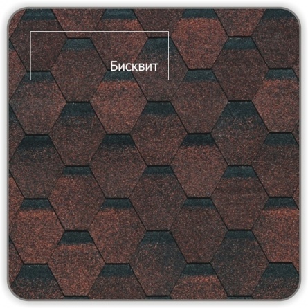 Битумная черепица  DOCKE PIE PREMIUM, коллекция ШЕФФИЛД, (бисквит) фото 3