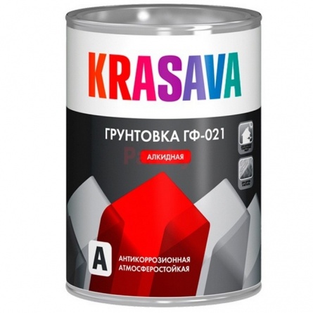 Грунтовка ГФ-021 сер,0,9кг фото 1