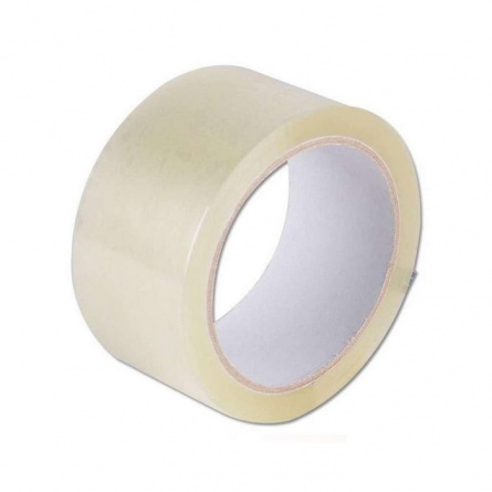 Лента клеящая прозрачная (скотч), 48мм х 120м фото 1