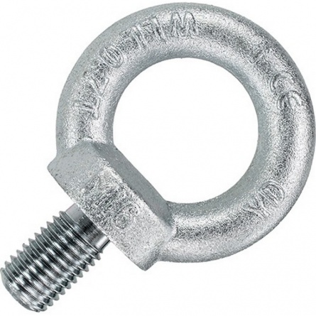 Рым-болт М6,оцинк фото 1