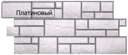 Панель фасадная DOCKE BURG, 472х1072 мм (Все цвета) фото 10