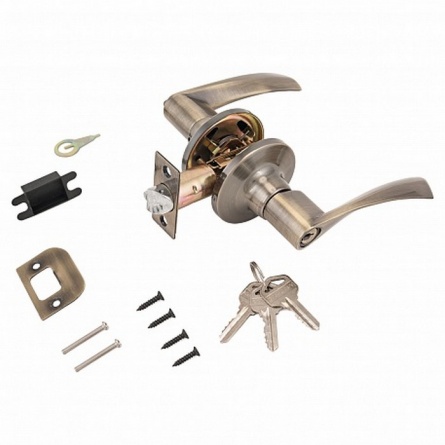 Защёлка Стандарт 8901 ЕТ АВ (бронза) кл/фикс (Китай) фото 1