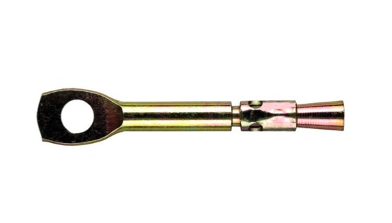 Анкер потолочный  6х60 с ушком, оцинк фото 1