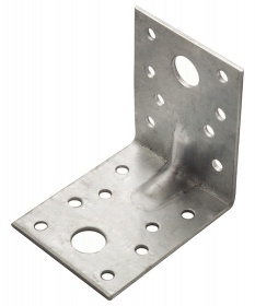 Уголок крепежный усиленный 70х70х55 фото 1