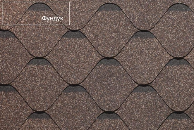 Битумная черепица  DOCKE PIE PREMIUM, коллекция НИЦЦА, (кофе) фото 3