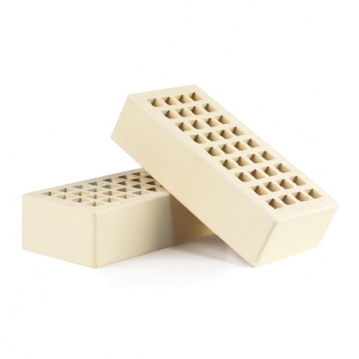 Кирпич рядовой пустотелый одинарный КРПО-150 соломенный фото 1